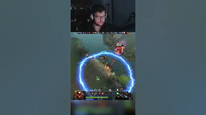 Beautiful solo mid kill by qojqva !!!😱😱😱#dota2 #shorts #qojqva