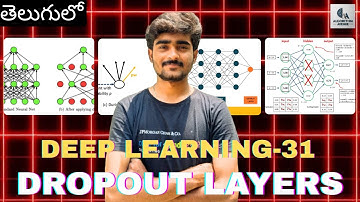 Tutorial-31:Dropout layers in neural networks|Deep Learning|Telugu