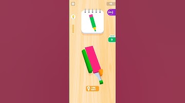 #color roll 3D game _level 45 #shorts