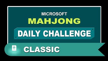 Microsoft Mahjong Daily Challenge February 21, 2024 | Classic - Medium