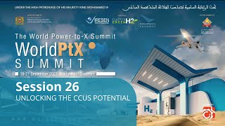 SESSION 26 UNLOCKING THE CCUS POTENTIAL