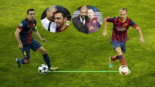 Xavi & Iniesta - The Greatest Duo Ever - Tiki-Taka Masterclass - HD