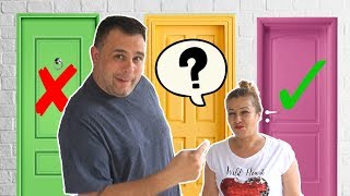 NO ABRAS la puerta misteriosa INCORRECTA Challenge | No elijas la puerta equivocada O …