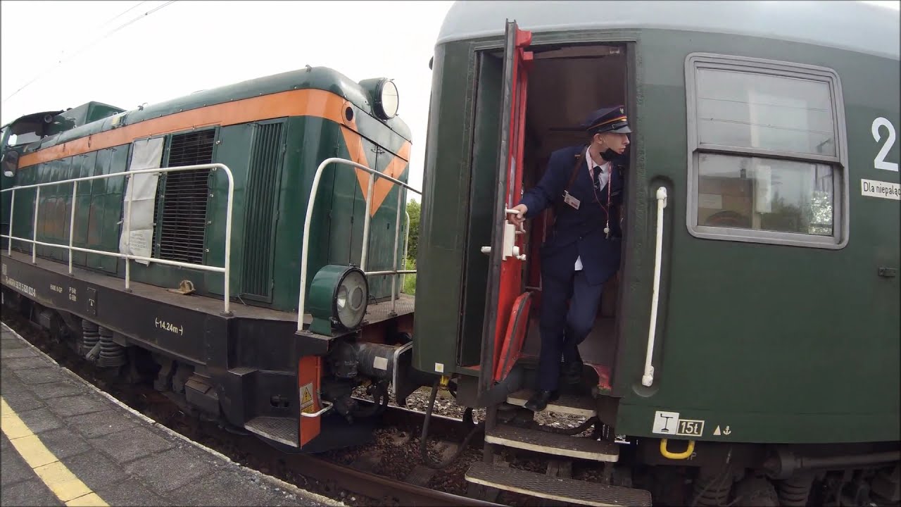 Turystyka Kolejowa TurKol.pl Pociąg specjalny na Stacji PKP w Zawadzkiem 21 05 2021 r