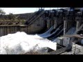 Wivenhoe Dam Spilling