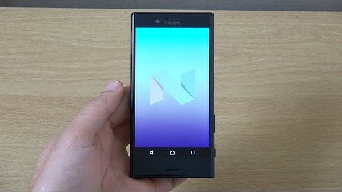 Sony Xperia X Compact Official Android 7.0 Nougat - Review