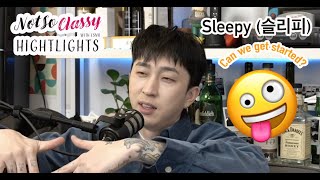 &quot;Sleep (슬리피) wouldn&#39;t let me start the show&quot; | ep.031 | NSC HIGHLIGHTS