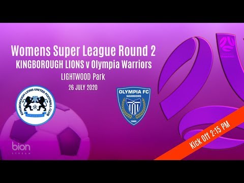 Women's Super League Round 2,Kingborough Lions v Olympia Warriors