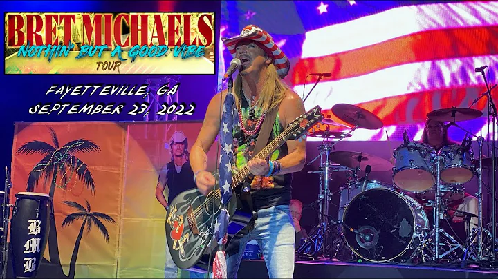 Bret Michaels - Nothin' But A Good Vibe Tour 2022 ...