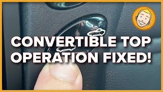 Convertible Top WON'T OPEN/CLOSE GO UP/DOWN - FIXED! Porsche Boxster 986 Troubleshooting Tips