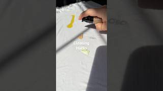 Easy way to remove stains without throwing clothes away ✨ #cleaning #cleaninghacks #removestains