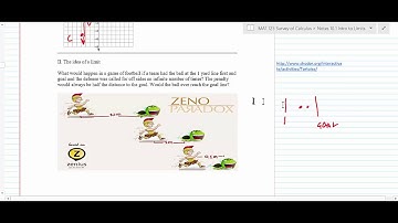MAT 125 Survey of Calculus Section 9.1 Part 1 Intro to Limits