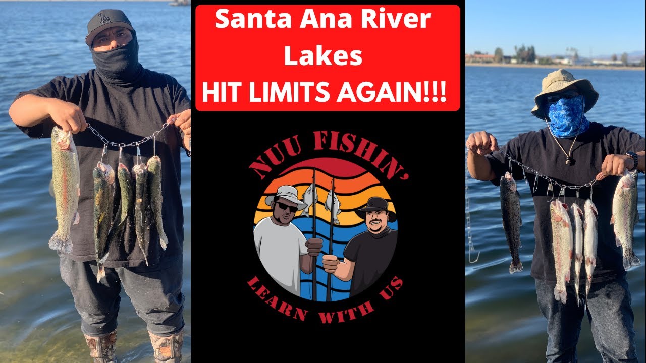 Catching Limits at Santa Ana River Lakes! | NEW Trap for Trout!