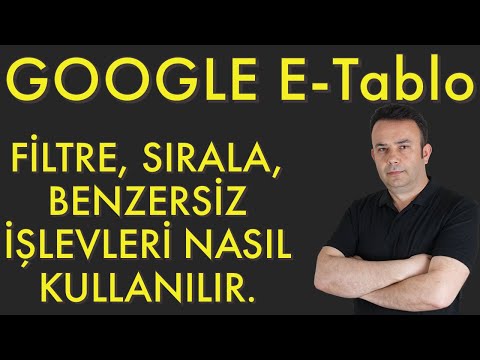 Video: PC veya Mac'te Google E-Tablolar Dosyası Nasıl Kaydedilir