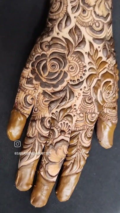 #heena#trendingdesign#boldleafdesign#beutifullheena#backhandmehndidesign#owndesign#art#artist#like