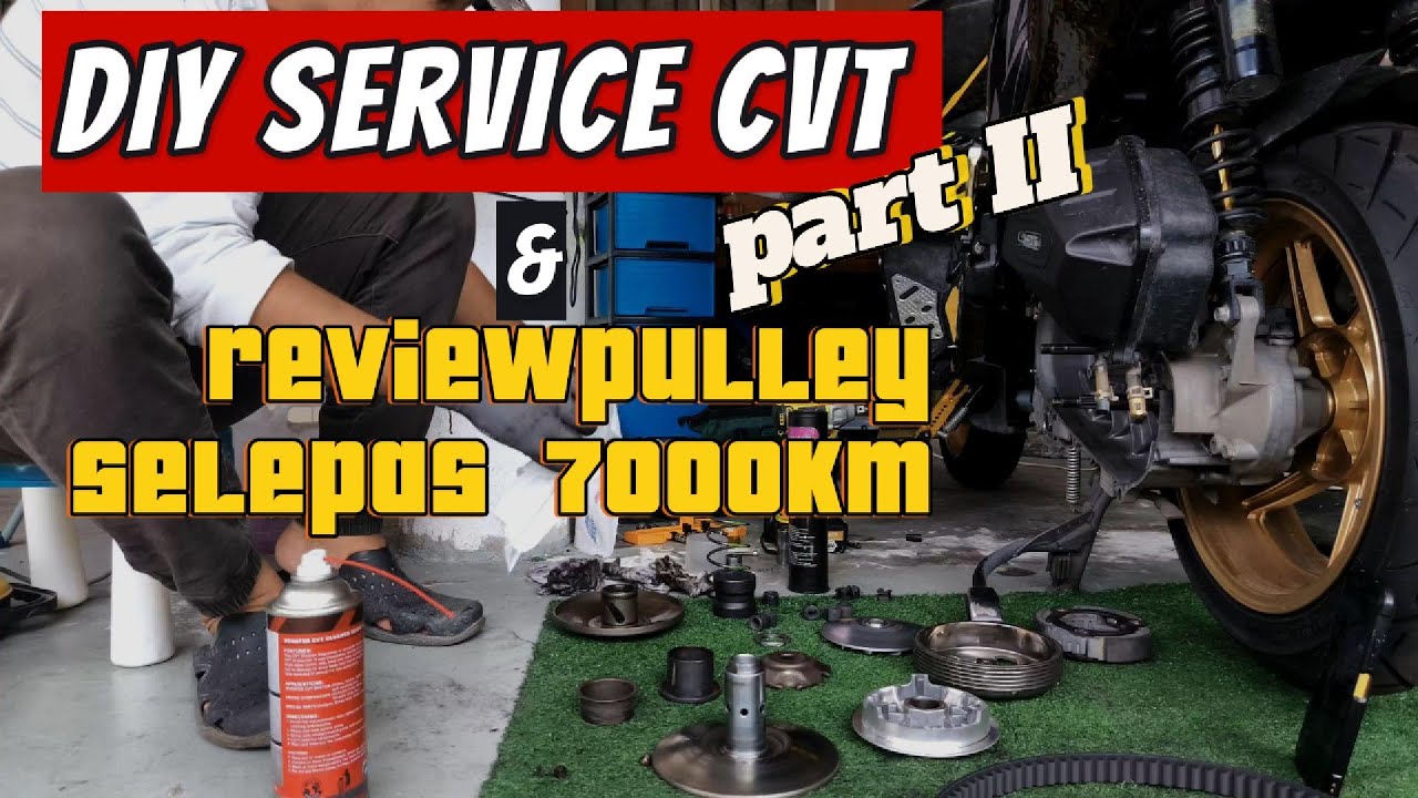 EP2 DIY Honda ADV 150/160 part 2 | Tutorial Service CVT Force Madness