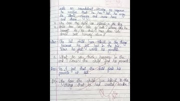 Chapter 1 | THE LOST CHILD | Moments | Class 9 | Question-Answer |  #english  #moments  #ncert