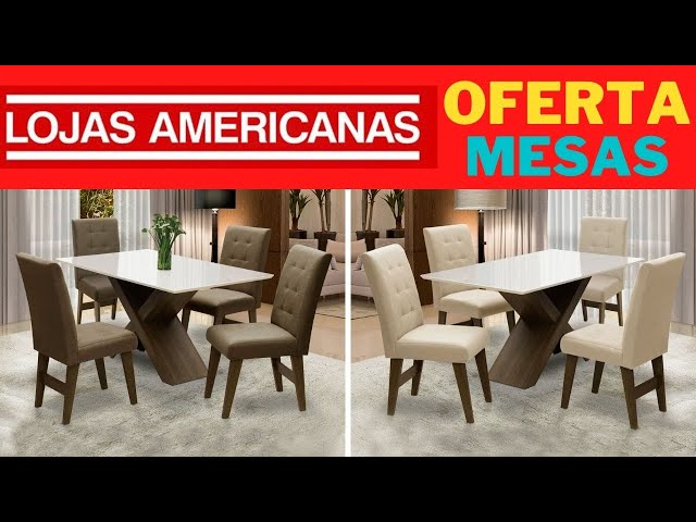 Conjunto Mesa de Jantar Preto Dubai 1,35m mdf com 4 Cadeiras Castanho /  Cacau em Promoção na Americanas