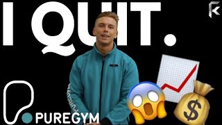 I QUIT MY JOB! || TRANSITIONING FROM PURE GYM PERSONAL TRAINER TO FULLTIME ONLINE COACH