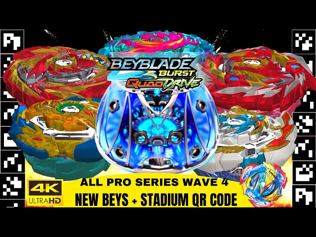 Todos Beyblade Burst Quad Strike QR Codes + Pro Series #beyblade #beyb