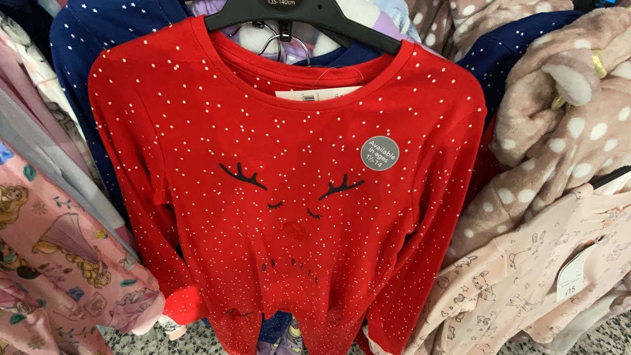 asda girls night wear