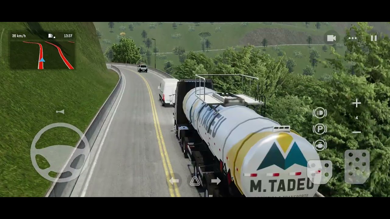 Deu um pouquinho ruim na serra mais subimos ela #ets2 #caminhoparaumavidamelhor 