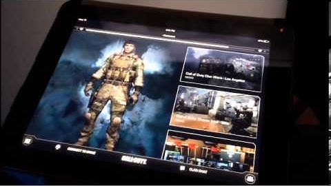 Call of Duty Second Screen App interview