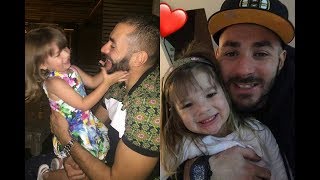 Karim Benzema and his cute daughter Moments!!!