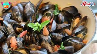 蒜蓉番茄白酒煮青口｜超簡單、一鍋到底( Mussels with Garlic ... 