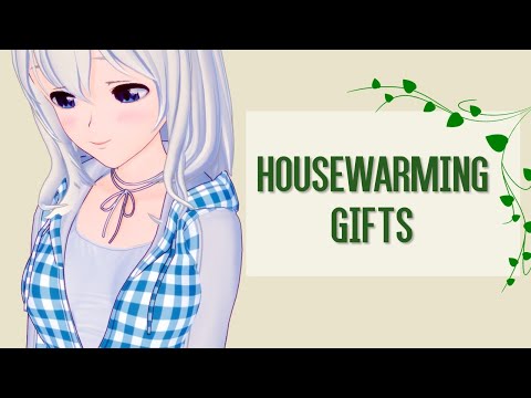 Видео: Housewarming Gifts | Deredere Neighbor Audio Role Play / ASMR