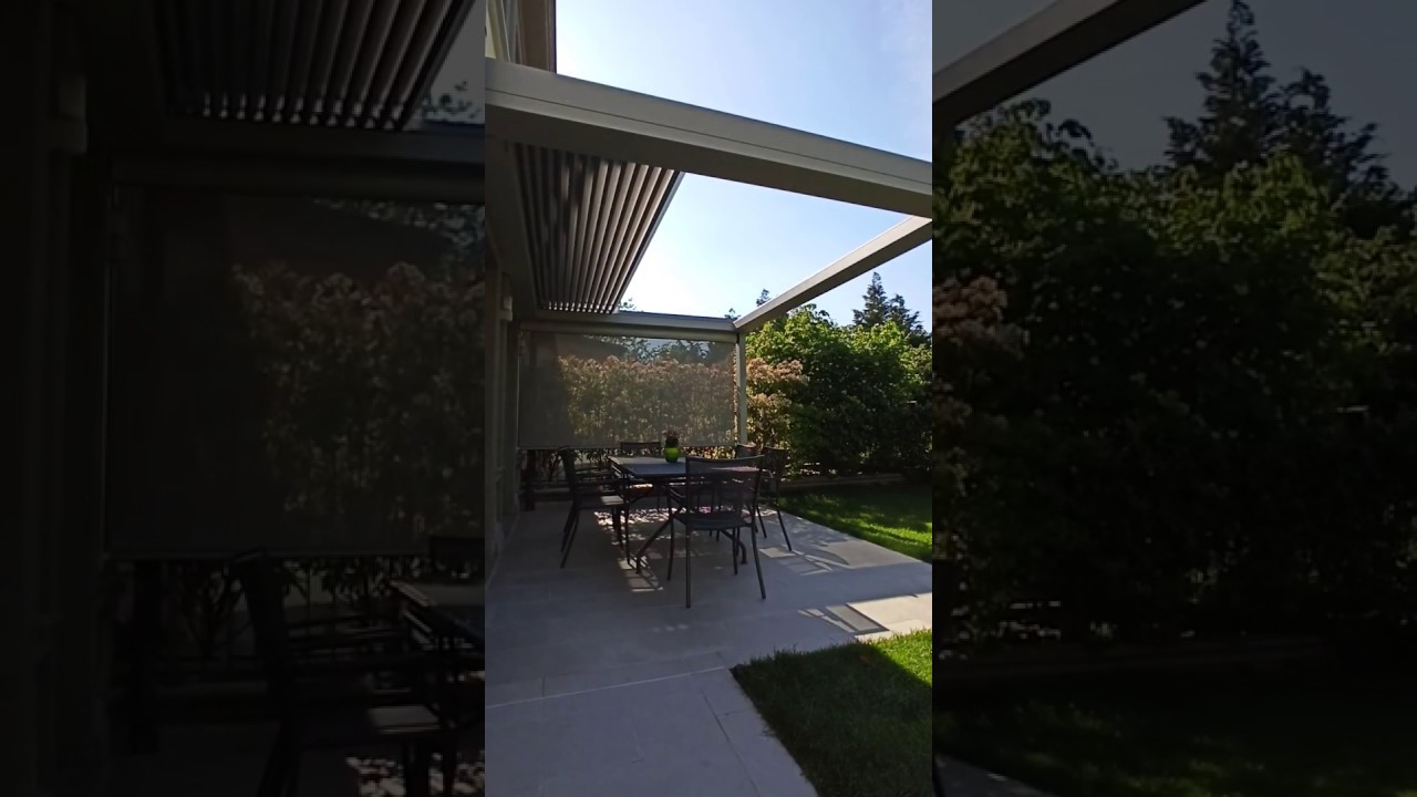 Pergola Bioclimatica Brera by Pratic Florio Outdoor Milano