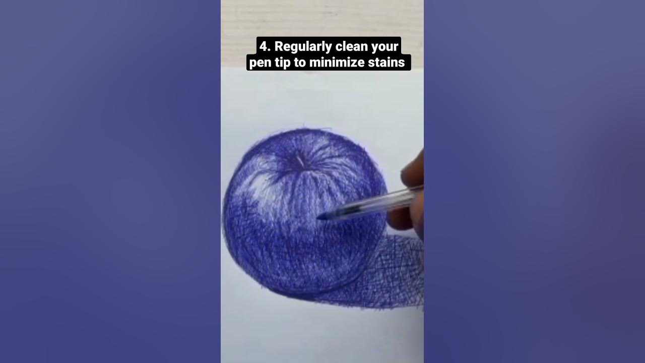 Ballpoint Pen Drawing Shading Techniques🖊 shorts YouTube