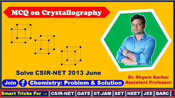 MCQ from Solid State Chemistry, interplanar distance calculation, CSIR-NET 2013 June Solve B.Sc., BS