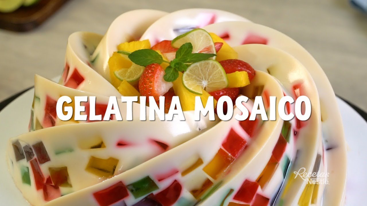GELATINA MOSAICO YouTube