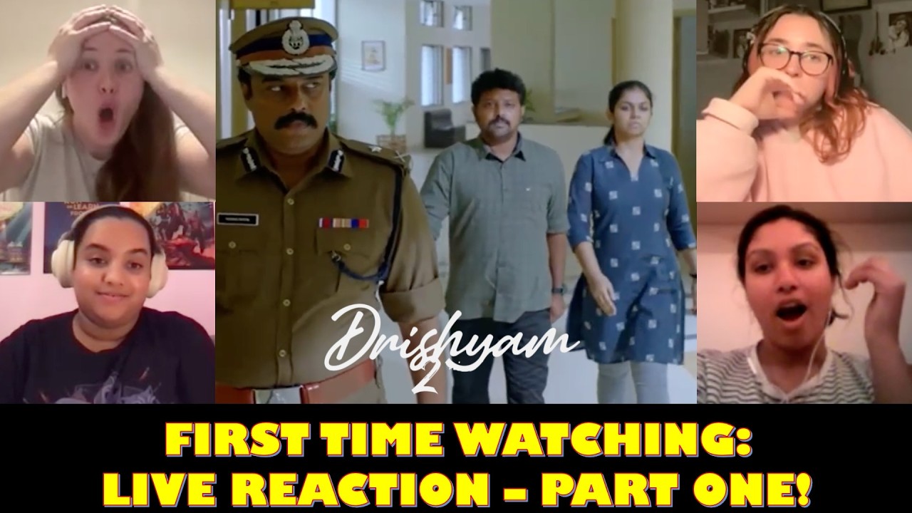 Drishyam 2 (Malayalam) Movie Reaction *Part One*! FIRST TIME WATCHING!
