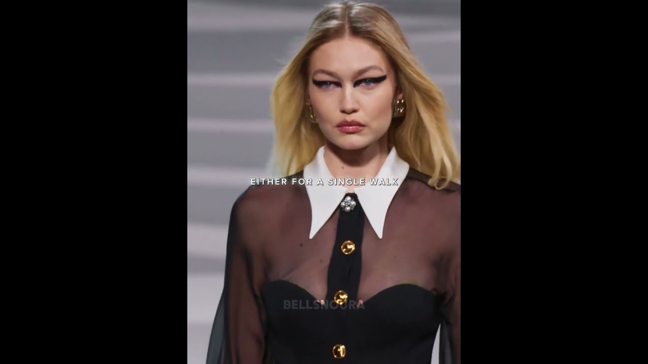 Gigi beats everyone in her field 🥶. 