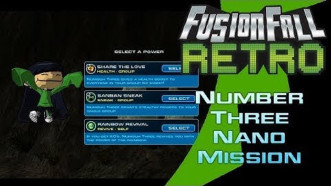 Number Three Nano Mission - FusionFall Retro