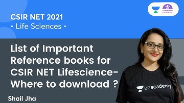 List of Important Reference books for CSIR NET Lifescience- Where to download ? | By Shail Jha