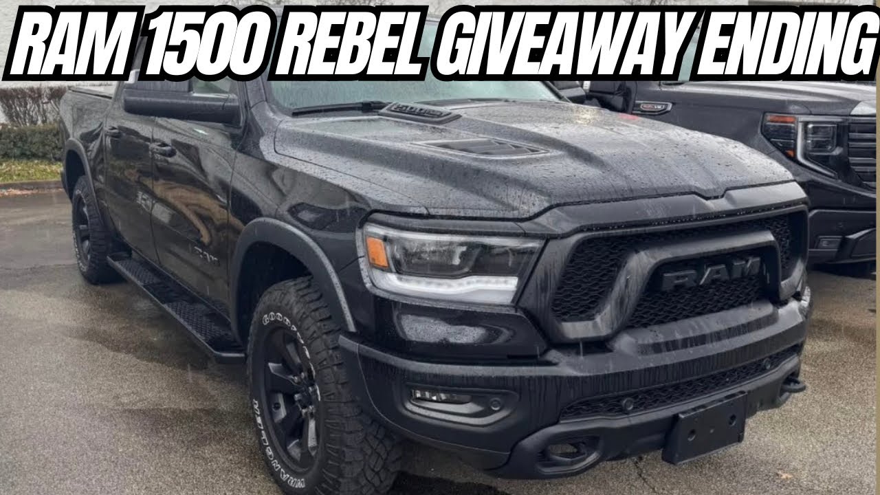 Розыгрыш Ram 1500 Rebel заканчивается завтра.