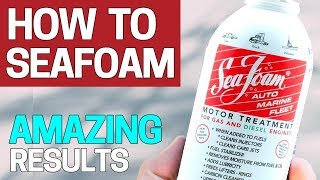 How to Seafoam Small Engines  Step by Step