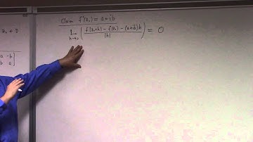 Complex Analysis: Lecture 9:  CR equations and Inverse Function Theorem