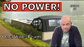 Is this the END of our BATTERIES? | WideBeam Boat Life | 98