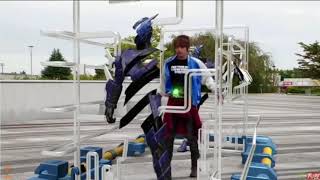 Kamen Rider Build----- Kamen Rider Cross Z Claws Henshin & Finisher