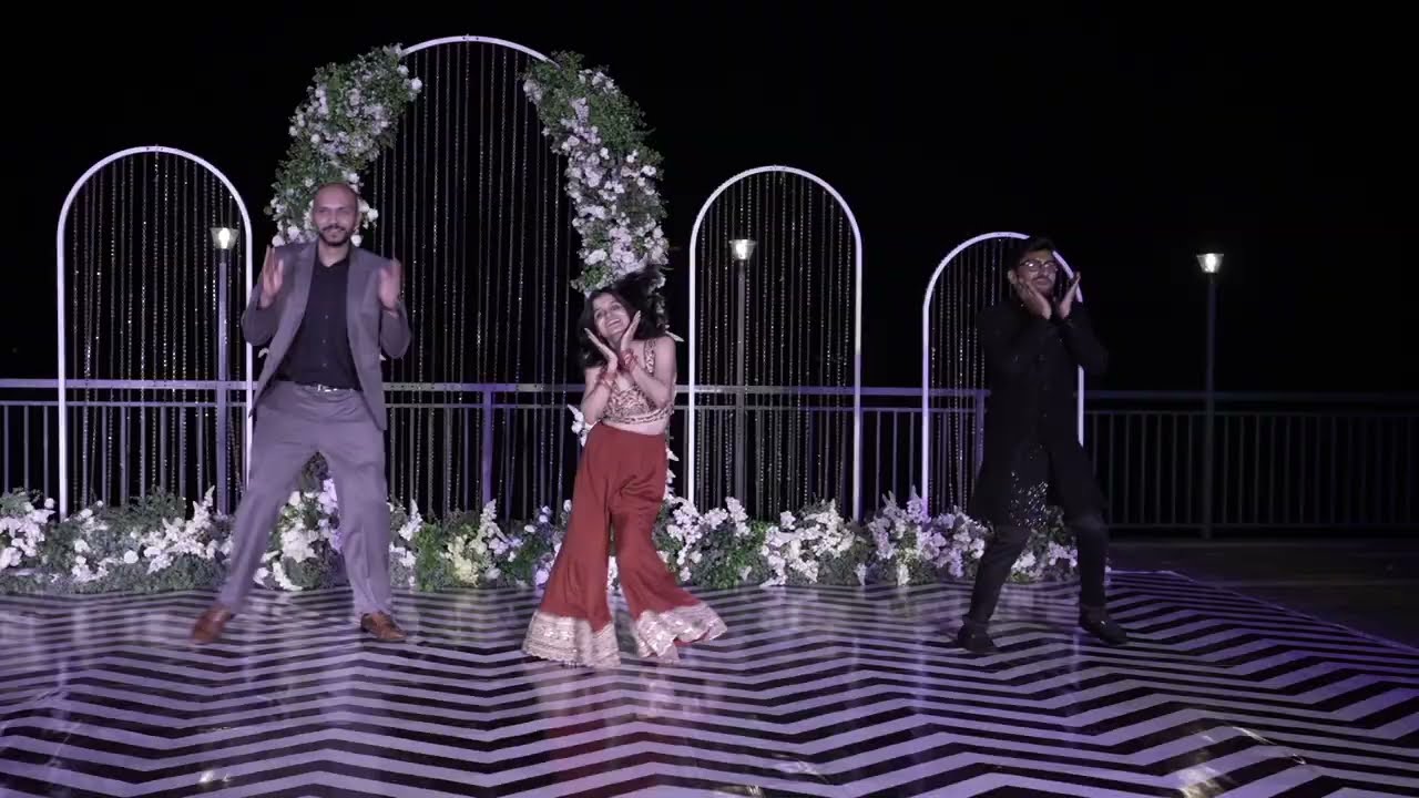 The Groom’s Squad Takes Over with Monica & Vainko 👀 