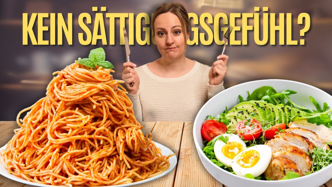 Satt Satt essen und trotzdem abnehmen: Wie Volumenessen funktioniert - YouTube