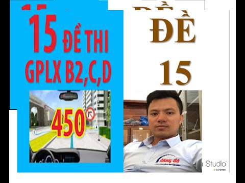 Video MẸO HỌC LÝ THUYẾT Ô TÔ B2,C - ĐỀ SỐ 15 - YouTube