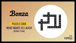 Bonza Word Puzzle | Puzzle Code | What Makes Us Laugh | Bonza Team screenshot 5