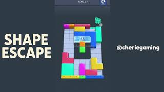 Shape Escape Level 27 Solution Walkthrough Profile