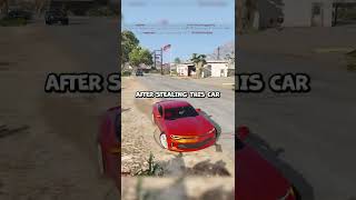 Fake Cop Steals Expensive Cars in GTA RP.. #shorts