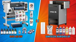 DSV A3 vs OMTech Aurora D1 | Best DTF Printer 2026